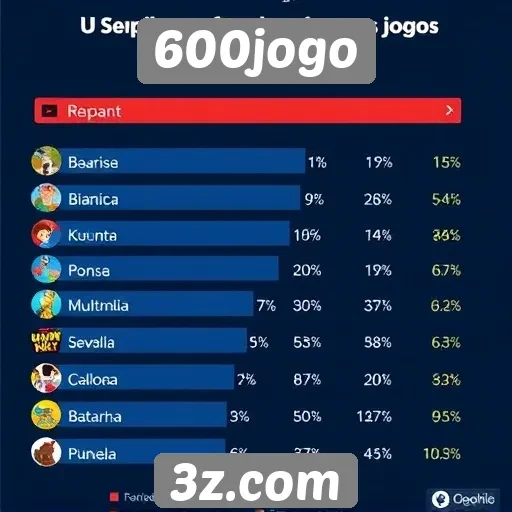 Análise de popularidade dos jogos no 600jogo
